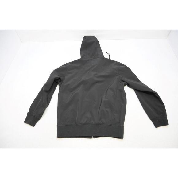 Solaris Softshell Jacket hoodie Windbreaker Full Zip Fleece Black Mens Sz Large - Picture 10 of 10